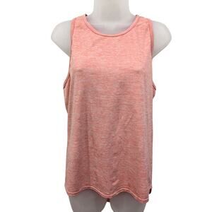 Zelle Racerback Tank Top Size Medium Pink Active Workout